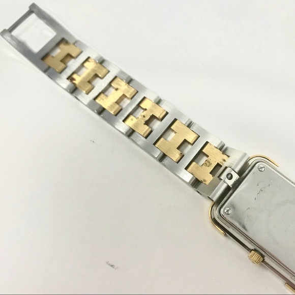 **SOLD** Hermès Croisiere Two-Tone Quartz Watch - Picture 8 of 14
